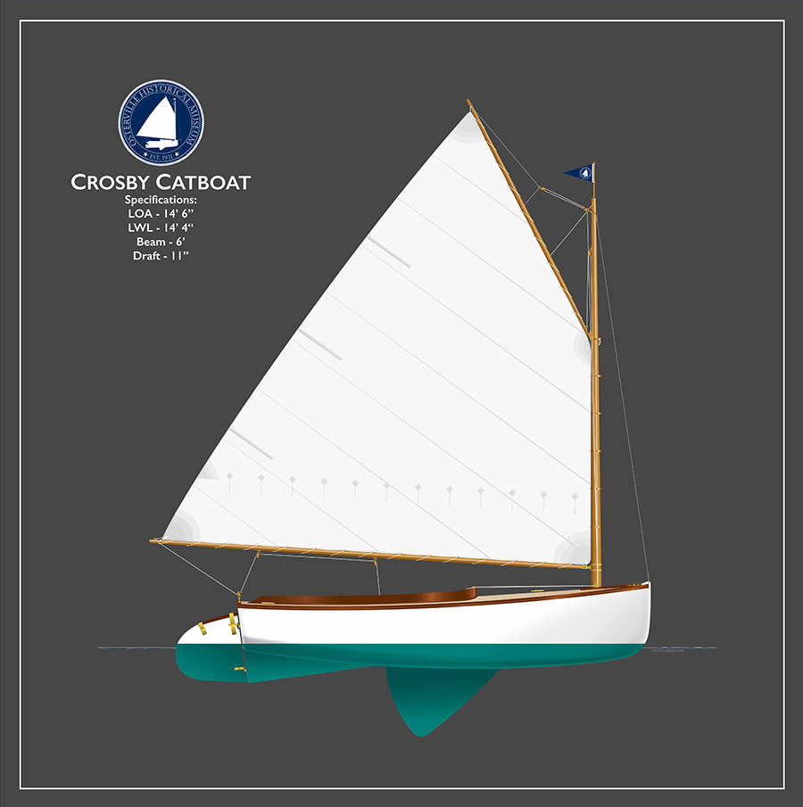 Crosby Catboat: Cayuga