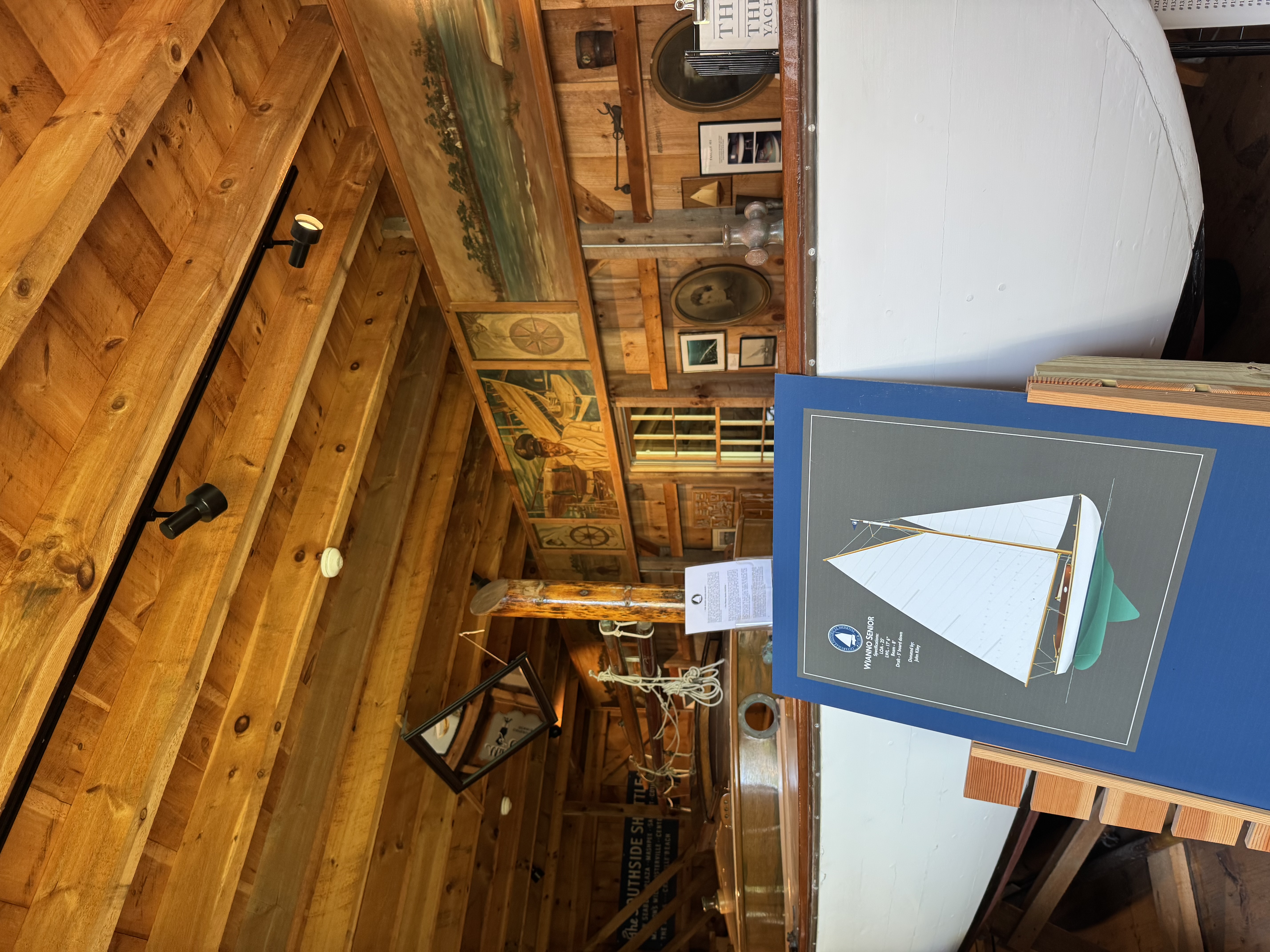 Crosby Boats exhibit hall